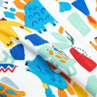 HelloBaby Newborn Baby Boy Footed Jumpsuit - Ecru - Miu Mau Collectibles