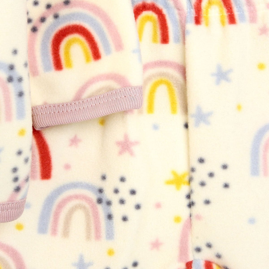 HelloBaby Newborn Baby Girl Fleece Cardigan - Miu Mau Collectibles