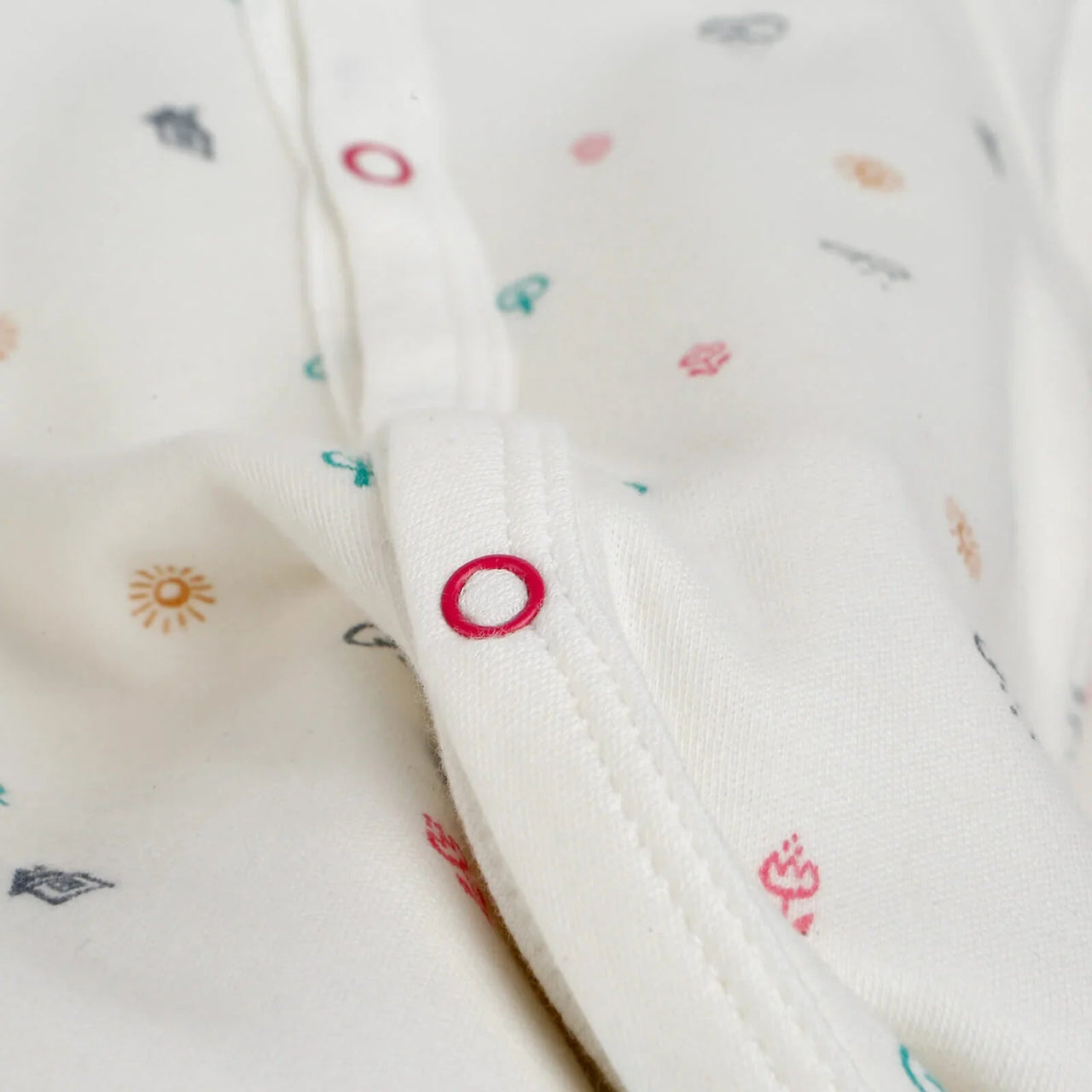 HelloBaby Newborn Baby Girl Footed Jumpsuit - Beige Melange - Miu Mau Collectibles