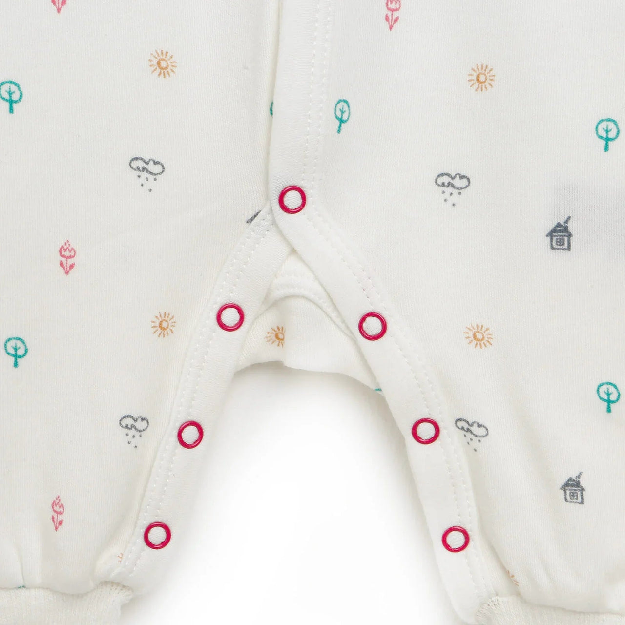 HelloBaby Newborn Baby Girl Footed Jumpsuit - Beige Melange - Miu Mau Collectibles