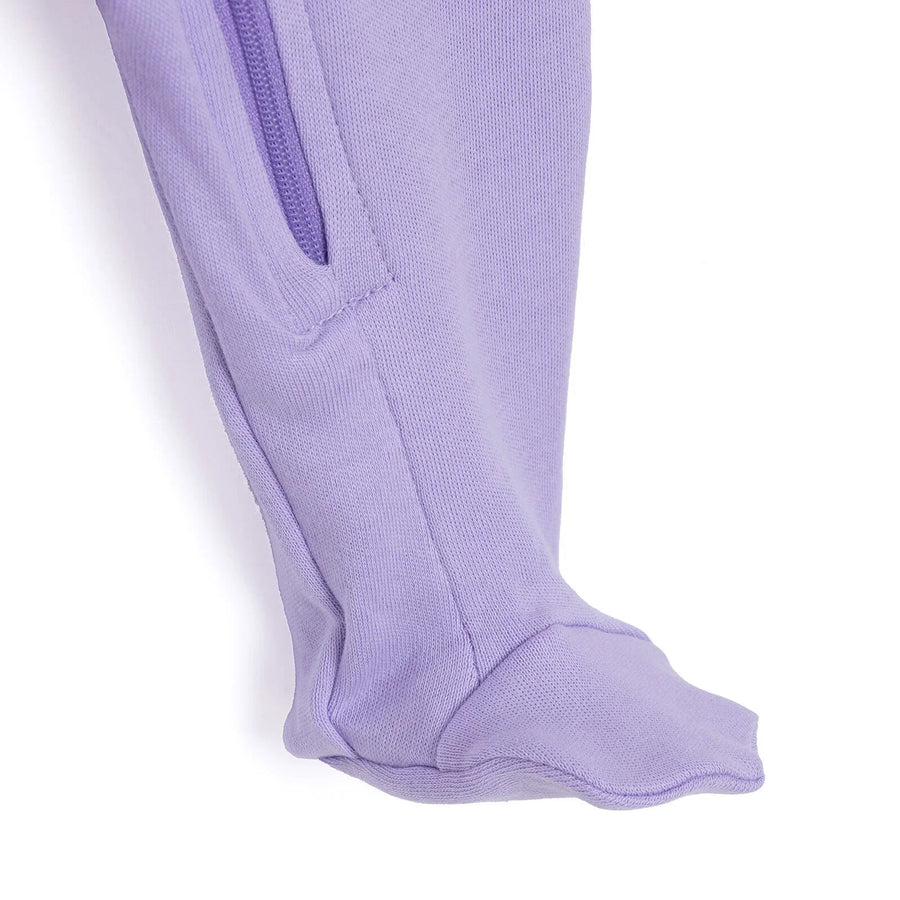 HelloBaby Newborn Baby Girl Footed Jumpsuit - Ecru - Miu Mau Collectibles