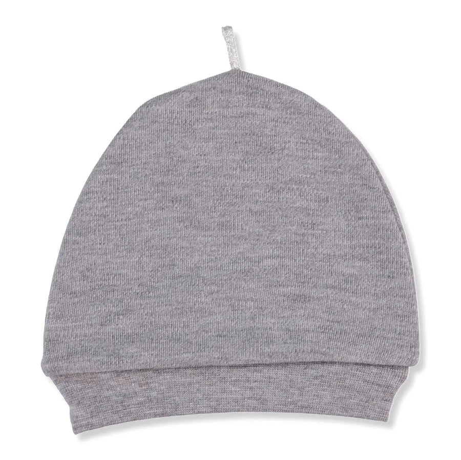 HelloBaby Newborn Basic Hat - Grey Melange - Miu Mau Collectibles