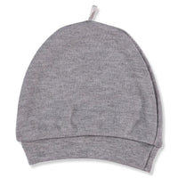 HelloBaby Newborn Basic Hat - Grey Melange - Miu Mau Collectibles