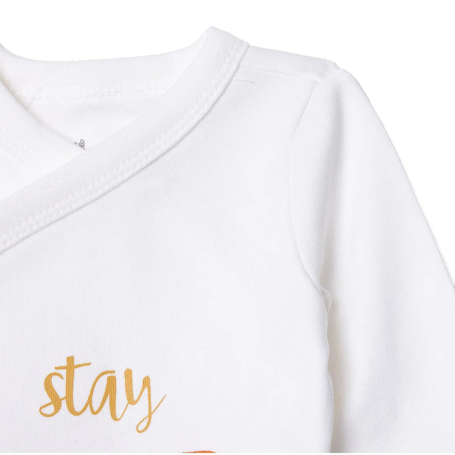 HelloBaby Newborn Body Footed Bottom - Ecru - Miu Mau Collectibles