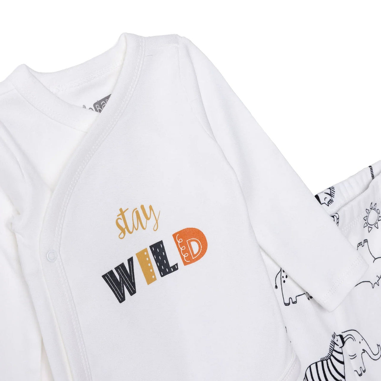 HelloBaby Newborn Body Footed Bottom - Ecru - Miu Mau Collectibles