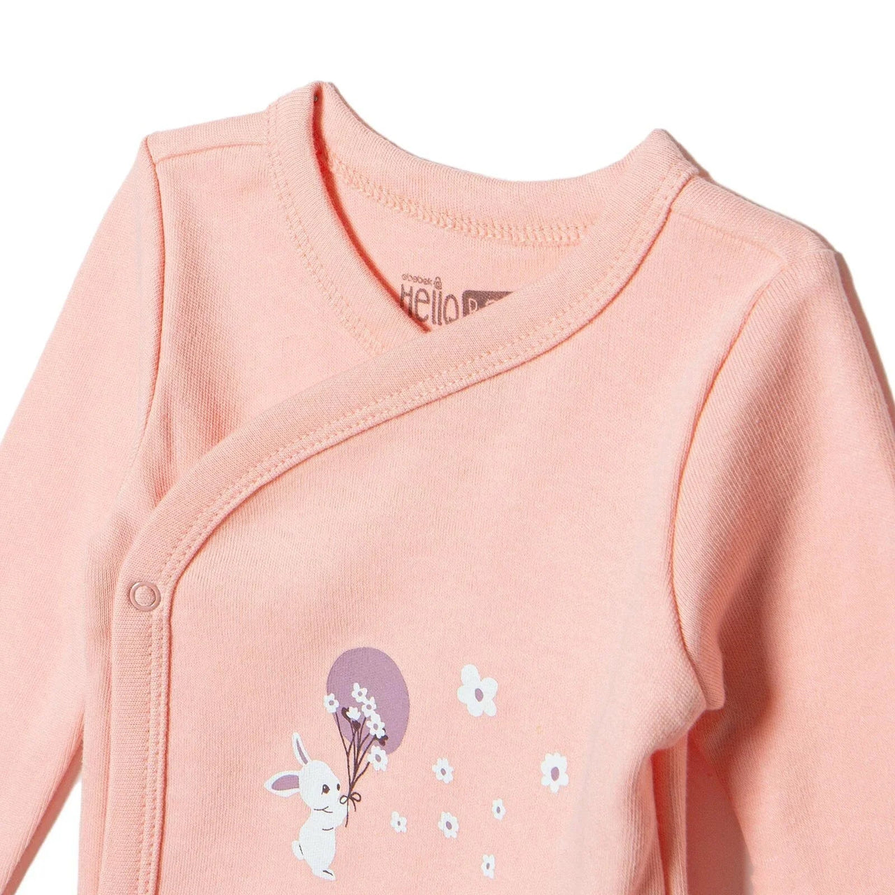 HelloBaby Newborn Body - Footed Bottom - Pink - Miu Mau Collectibles