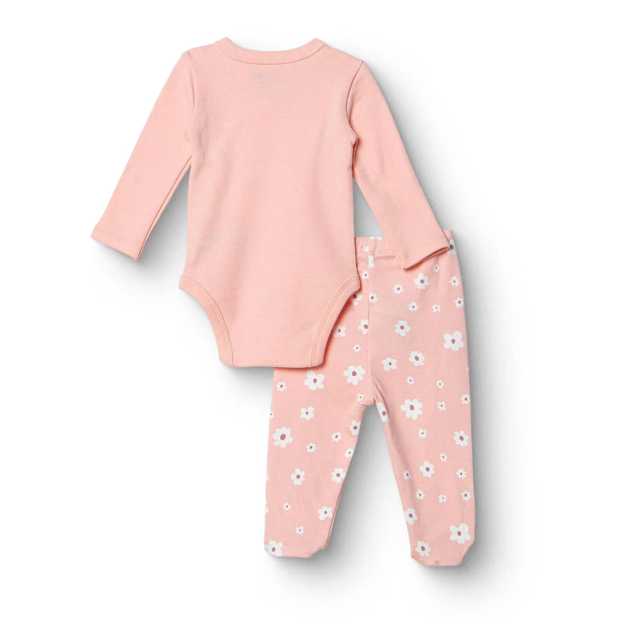 HelloBaby Newborn Body - Footed Bottom - Pink - Miu Mau Collectibles