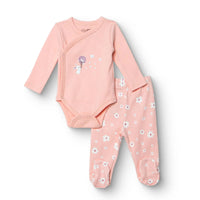 HelloBaby Newborn Body - Footed Bottom - Pink - Miu Mau Collectibles