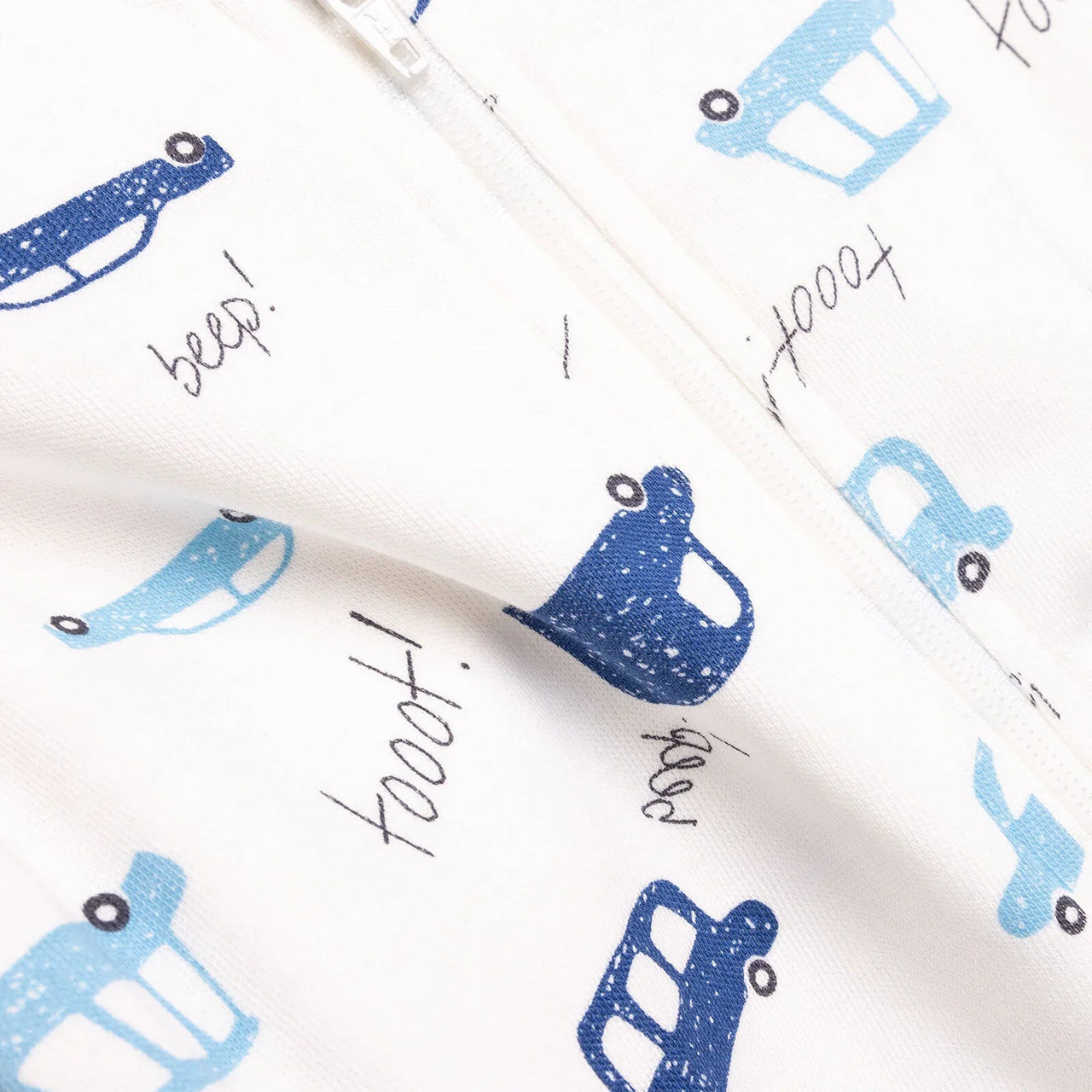 HelloBaby Newborn Boy 2 Piece Footed Jumpsuit - Blue - Miu Mau Collectibles