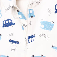 HelloBaby Newborn Boy 2 Piece Footed Jumpsuit - Blue - Miu Mau Collectibles