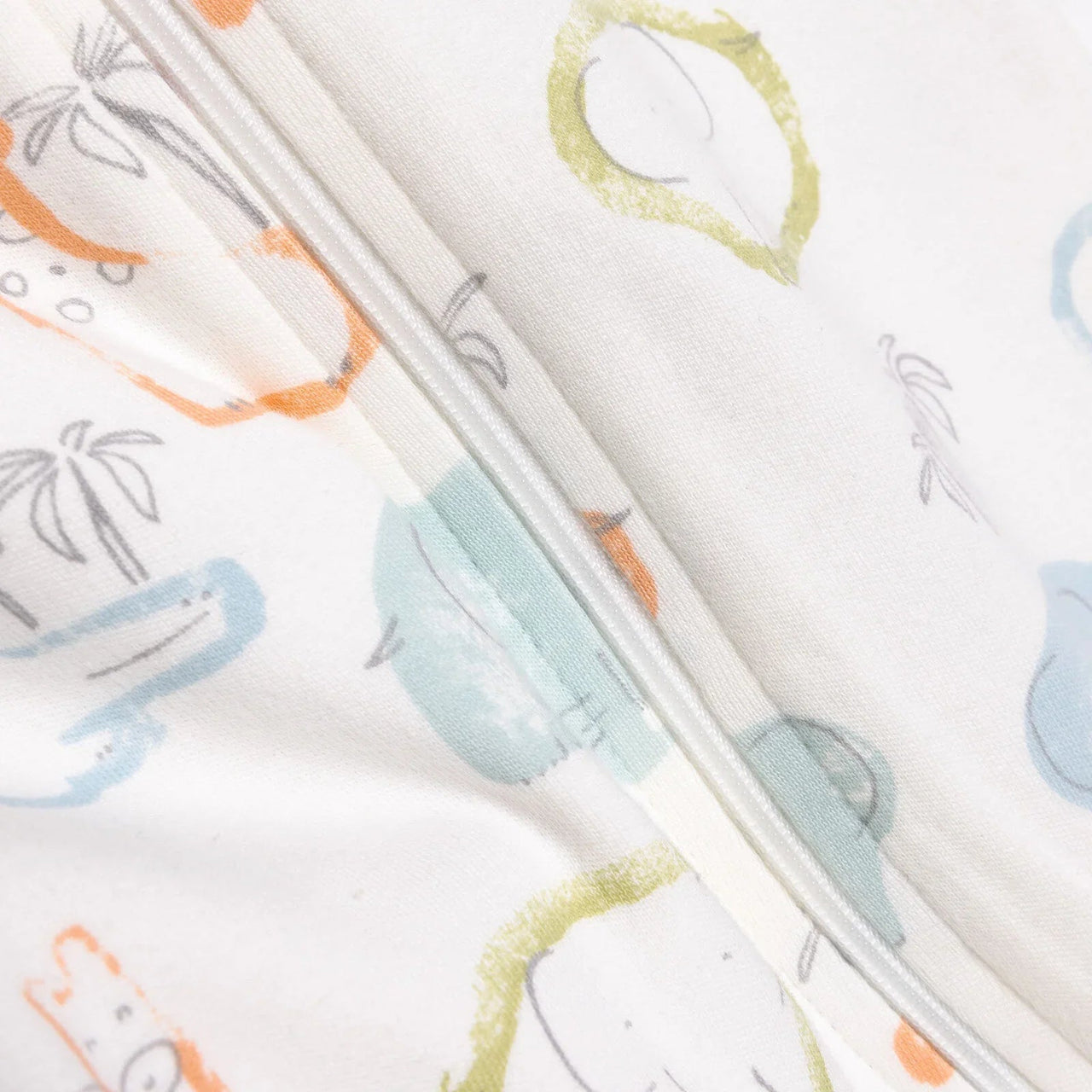 HelloBaby Newborn Boy Footed Jumpsuit - Ecru - Miu Mau Collectibles