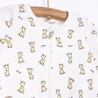 HelloBaby Newborn Boy Footed Jumpsuit - Yellow - Miu Mau Collectibles