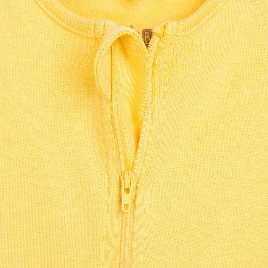 HelloBaby Newborn Boy Footed Jumpsuit - Yellow - Miu Mau Collectibles