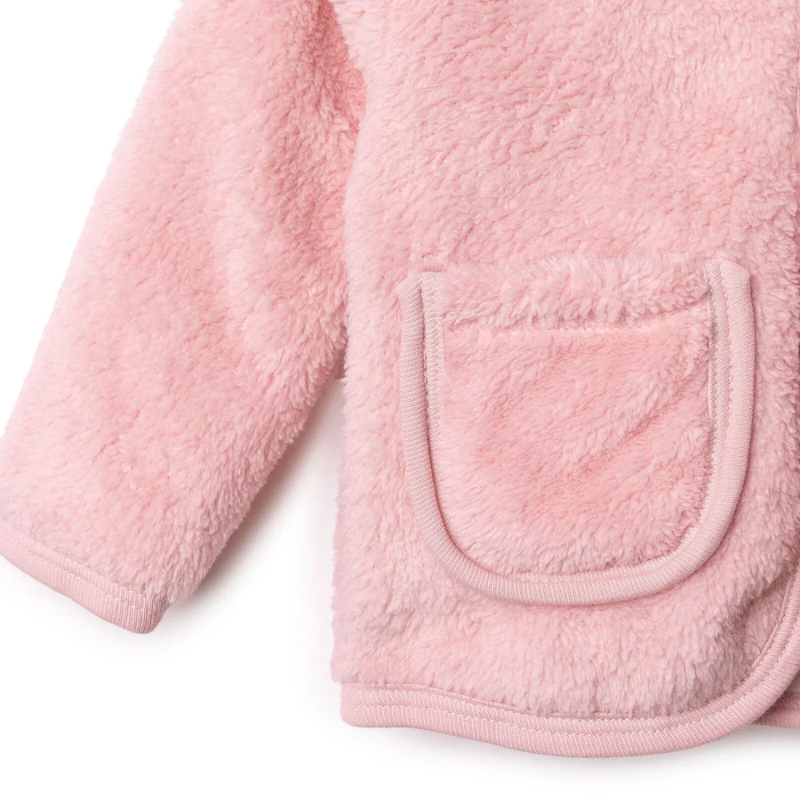 HelloBaby Newborn Cardigan - Pink - Miu Mau Collectibles