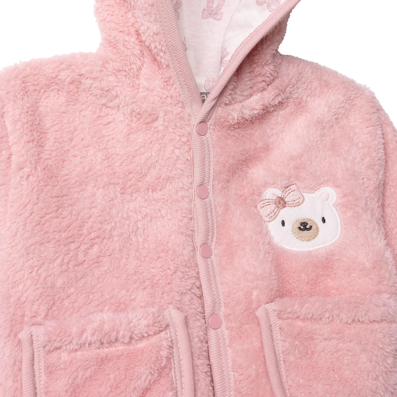HelloBaby Newborn Cardigan - Pink - Miu Mau Collectibles