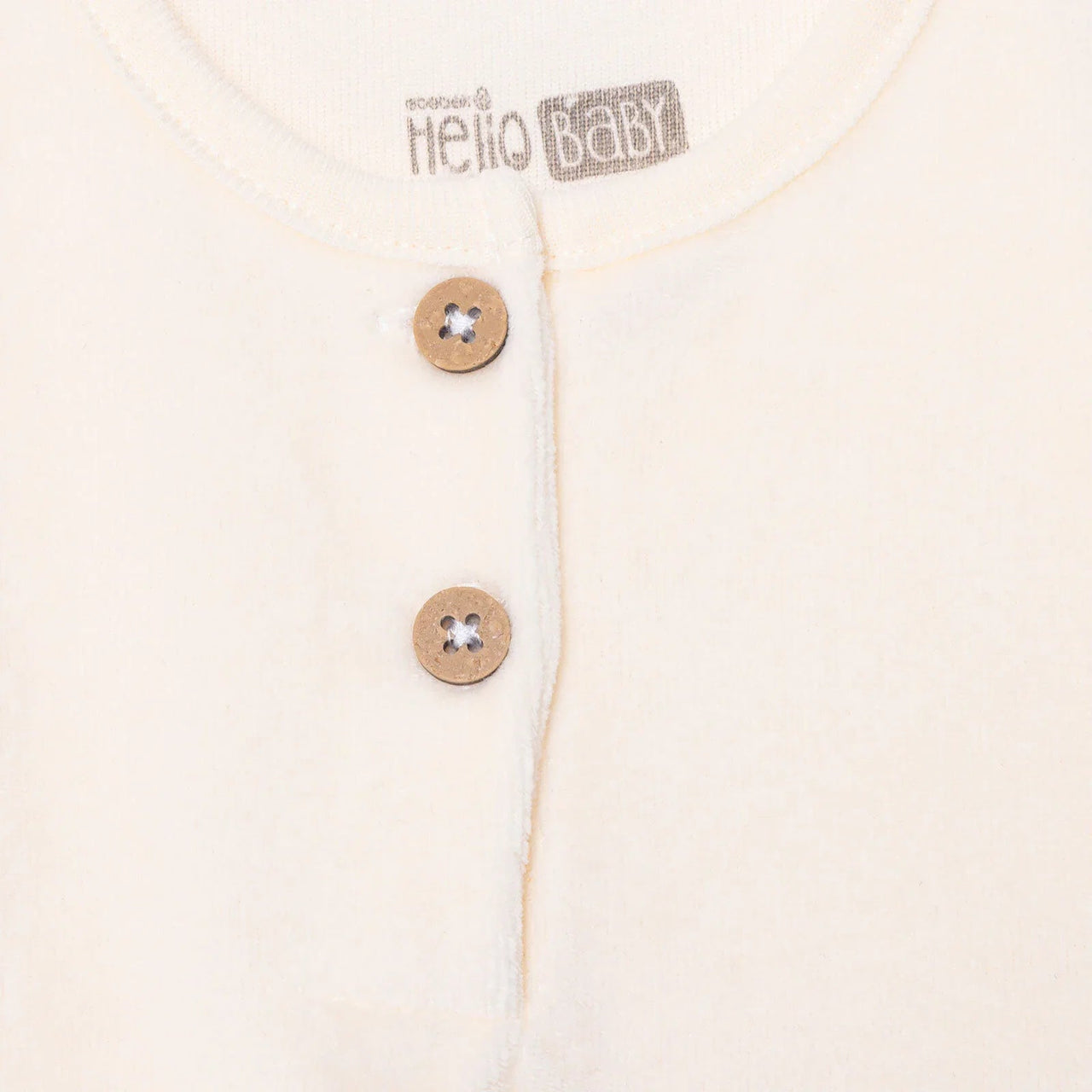 HelloBaby Newborn Dress - Ecru - Miu Mau Collectibles