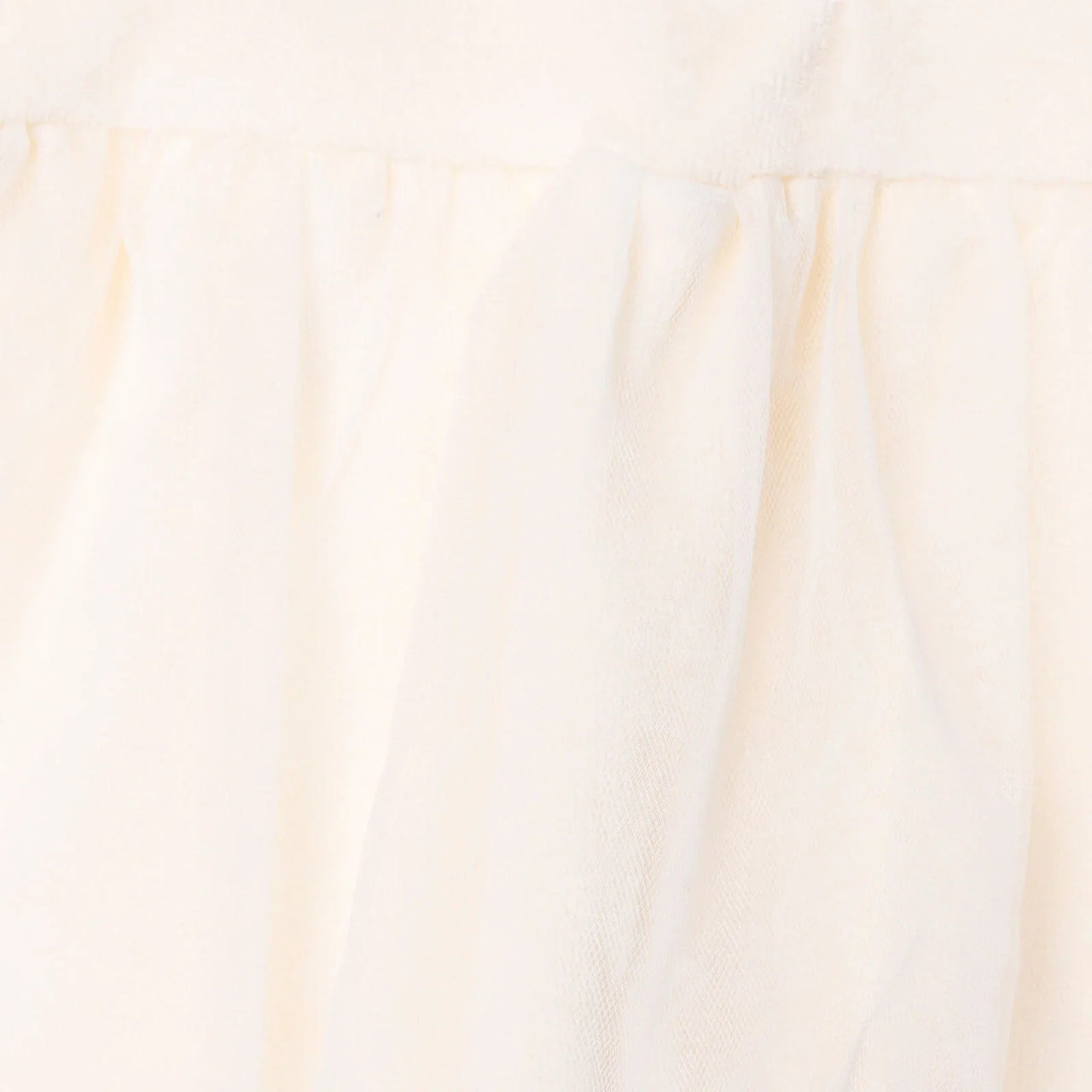 HelloBaby Newborn Dress - Ecru - Miu Mau Collectibles