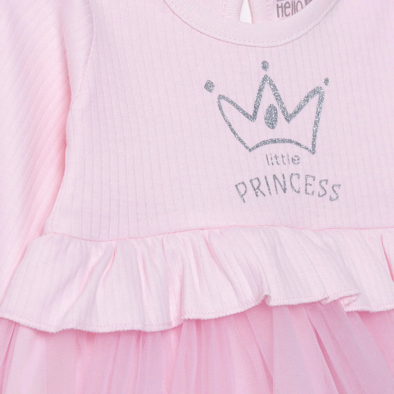 HelloBaby Newborn Dress - Light Pink - Miu Mau Collectibles