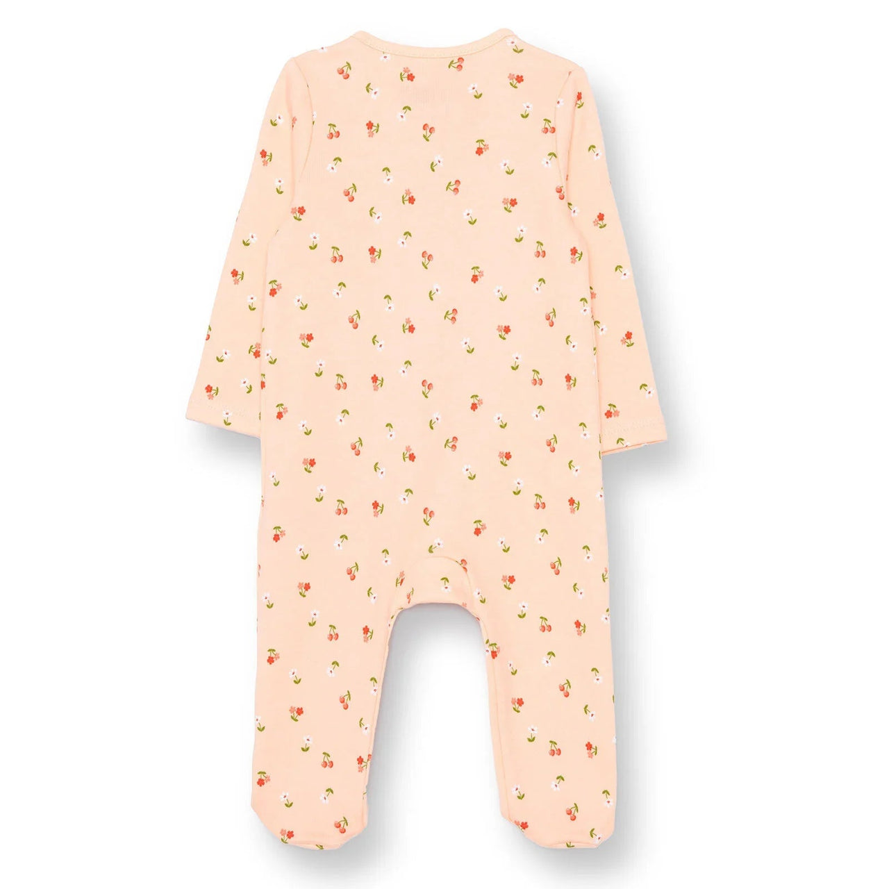 HelloBaby Newborn Footed Jumpsuit - Salmon - Miu Mau Collectibles