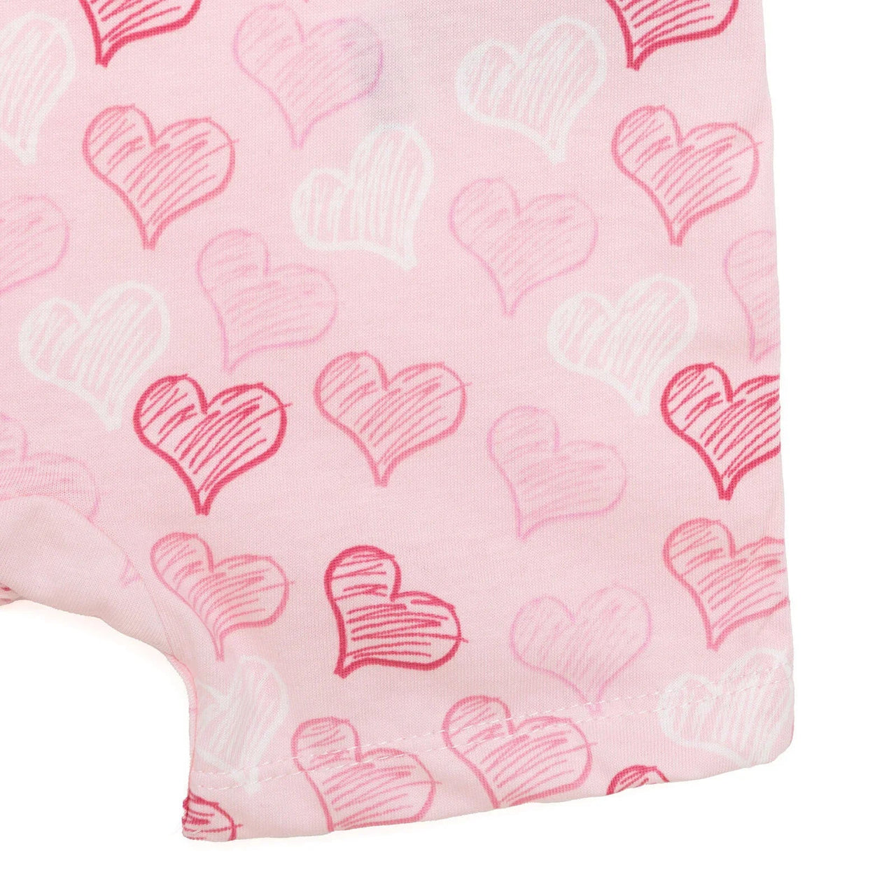 HelloBaby Newborn Girl Short Overalls - Pink - Miu Mau Collectibles