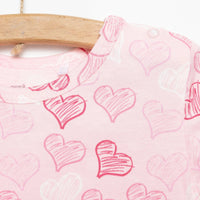 HelloBaby Newborn Girl Short Overalls - Pink - Miu Mau Collectibles