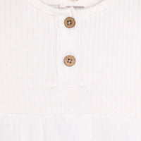 HelloBaby Newborn Girl Tulle Dress - Ecru - Miu Mau Baby & Kids Store