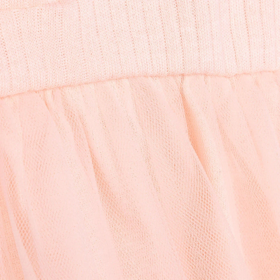 HelloBaby Newborn Girl Tulle Dress - Salmon - Miu Mau Baby & Kids Store