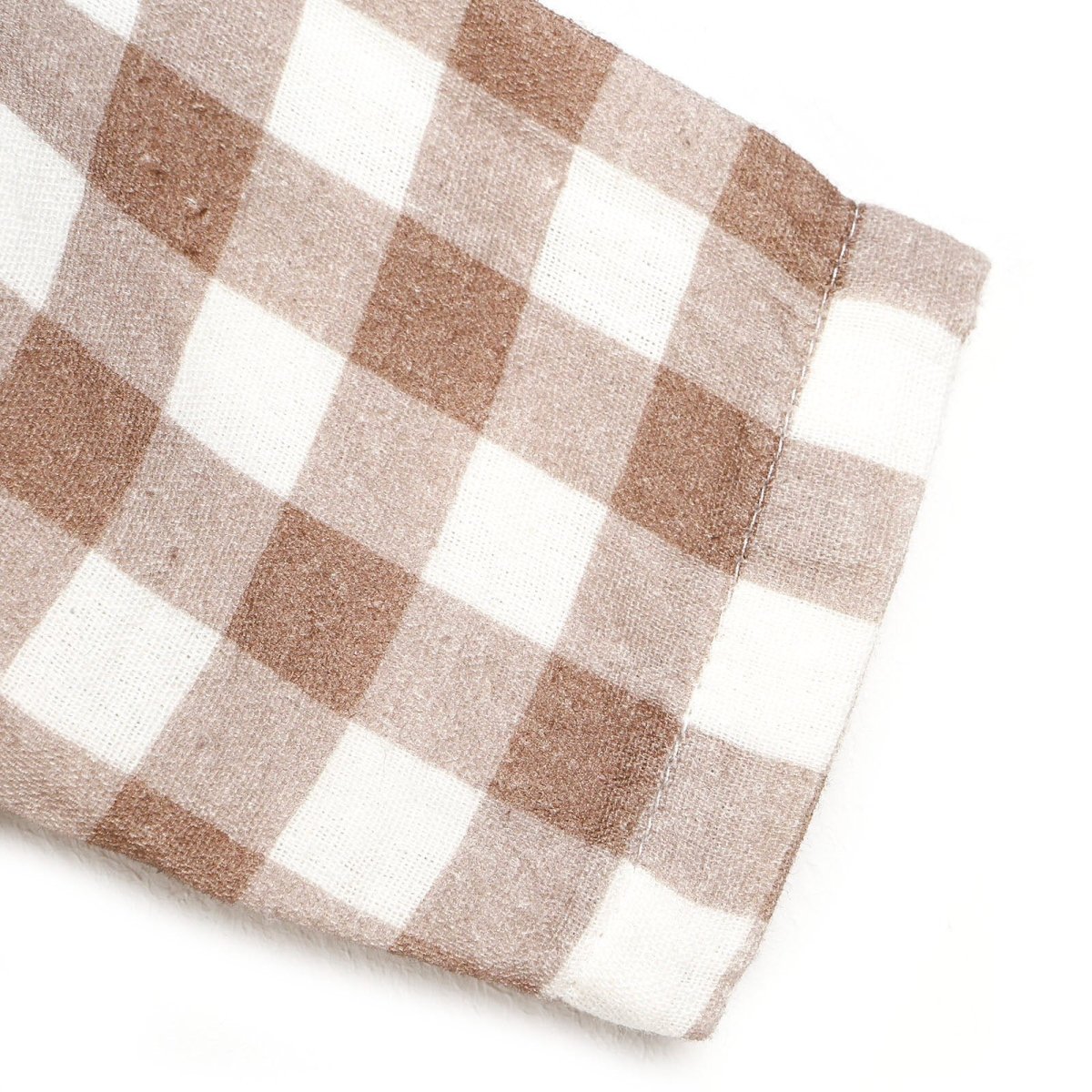 HelloBaby Newborn Muslin Overalls - Sweatshirt - Brown - Miu Mau Collectibles