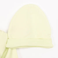HelloBaby Newborn Organic Wrapover Top - Hat - Green - Miu Mau Collectibles