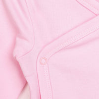 HelloBaby Newborn Organic Wrapover Top - Hat - Pink - Miu Mau Collectibles