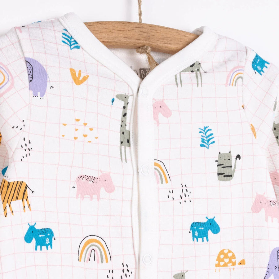 HelloBaby Newborn Unisex 4 pcs Starter Set - Light Pink - Miu Mau Collectibles