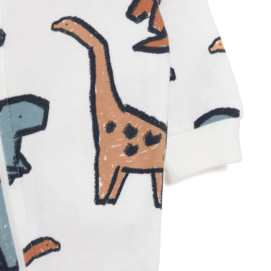 HelloBaby Newborn Unisex Jumpsuit - Ecru - Miu Mau Collectibles