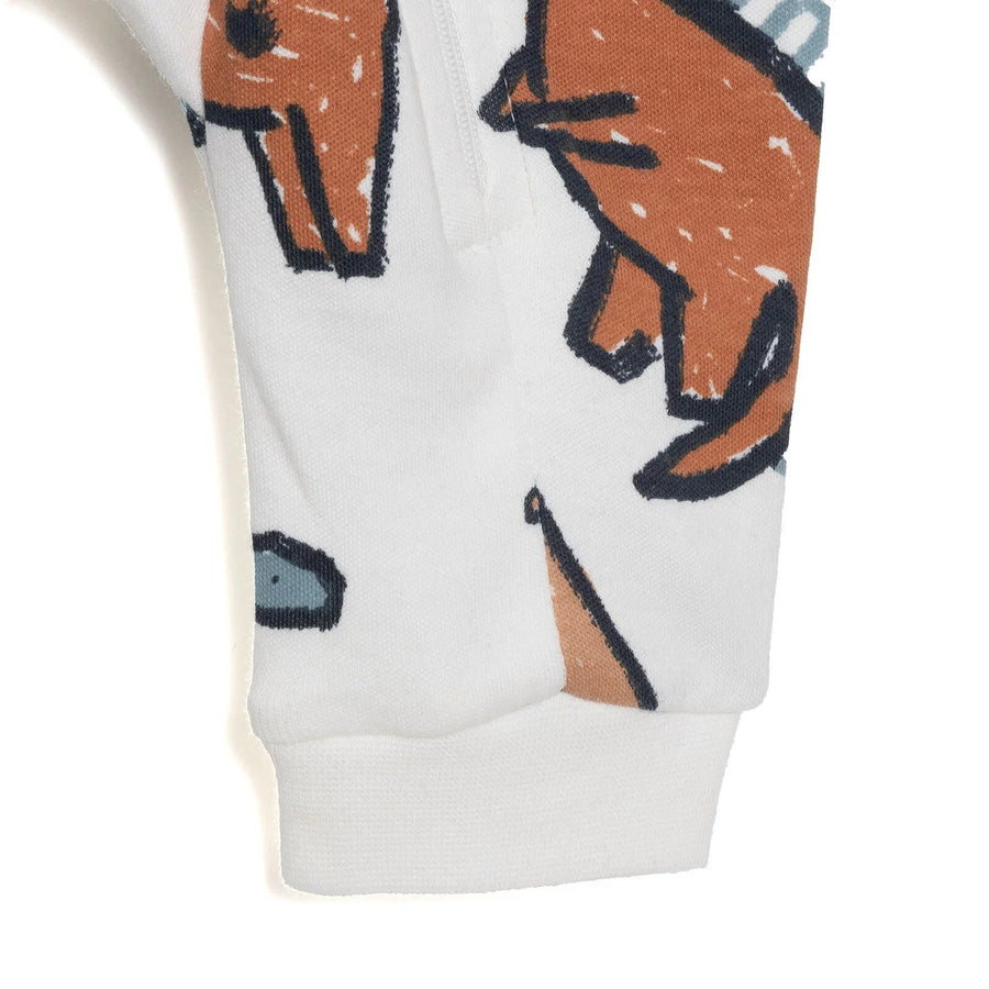 HelloBaby Newborn Unisex Jumpsuit - Ecru - Miu Mau Collectibles