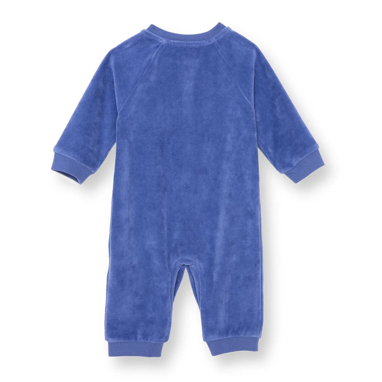 HelloBaby Newborn Velvet Footless Jumpsuit - Indigo - Miu Mau Collectibles