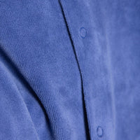 HelloBaby Newborn Velvet Footless Jumpsuit - Indigo - Miu Mau Collectibles