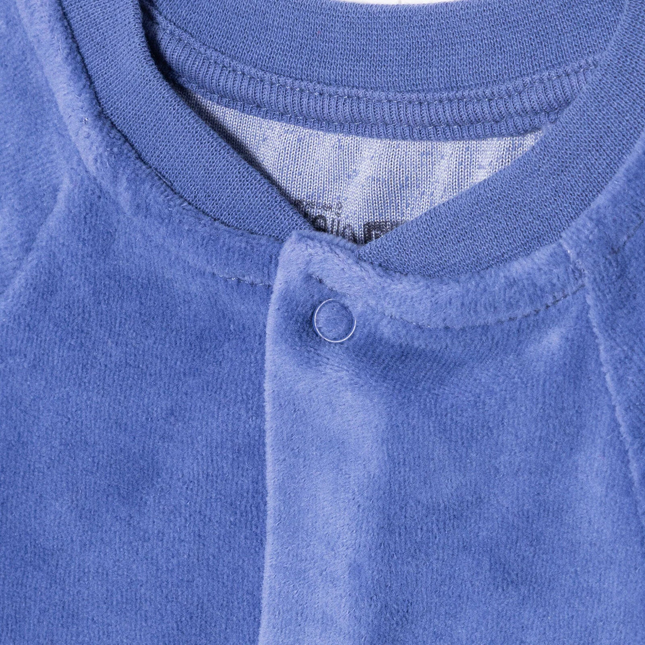 HelloBaby Newborn Velvet Footless Jumpsuit - Indigo - Miu Mau Collectibles