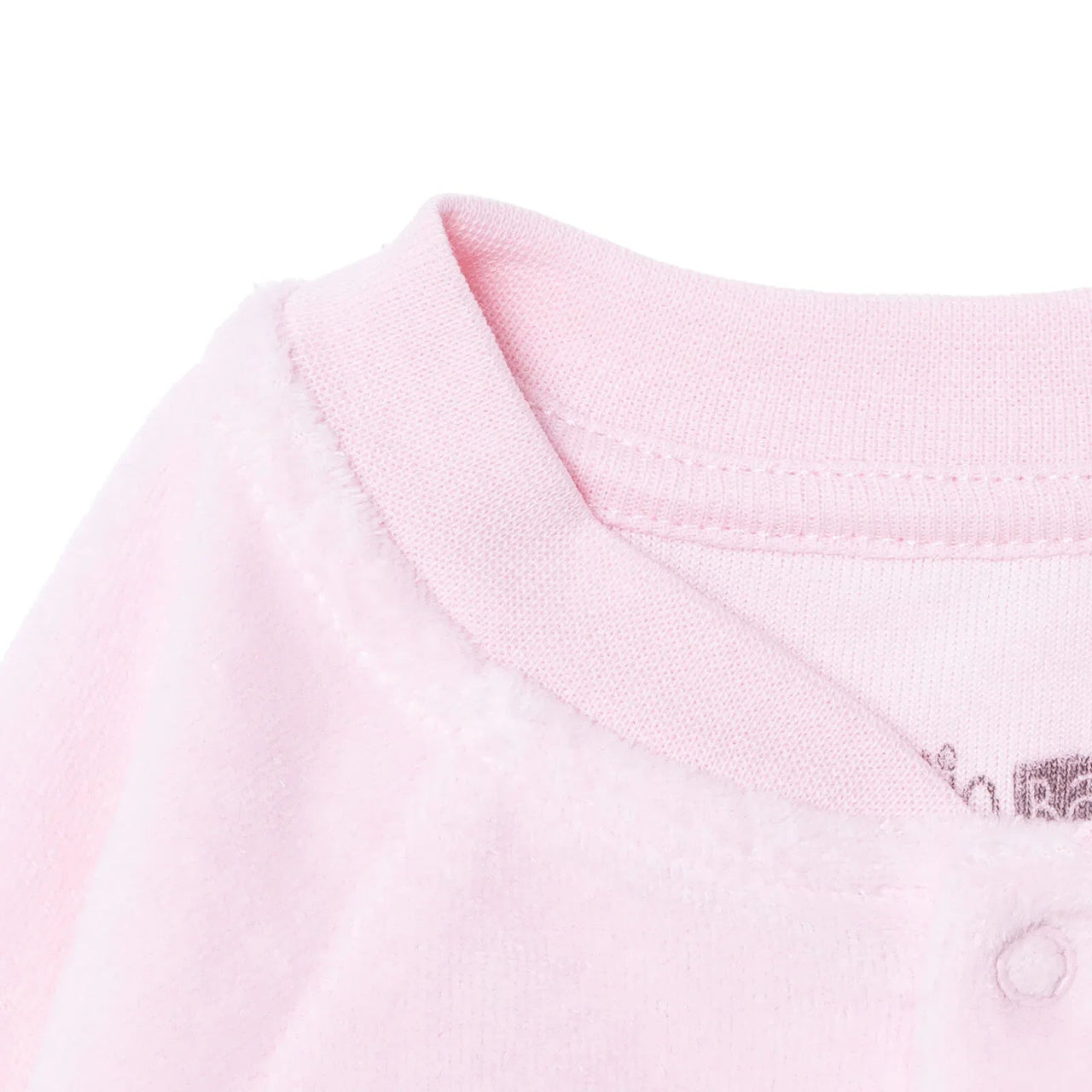 HelloBaby Newborn Velvet Footlesss Jumpsuit - Light Pink - Miu Mau Collectibles