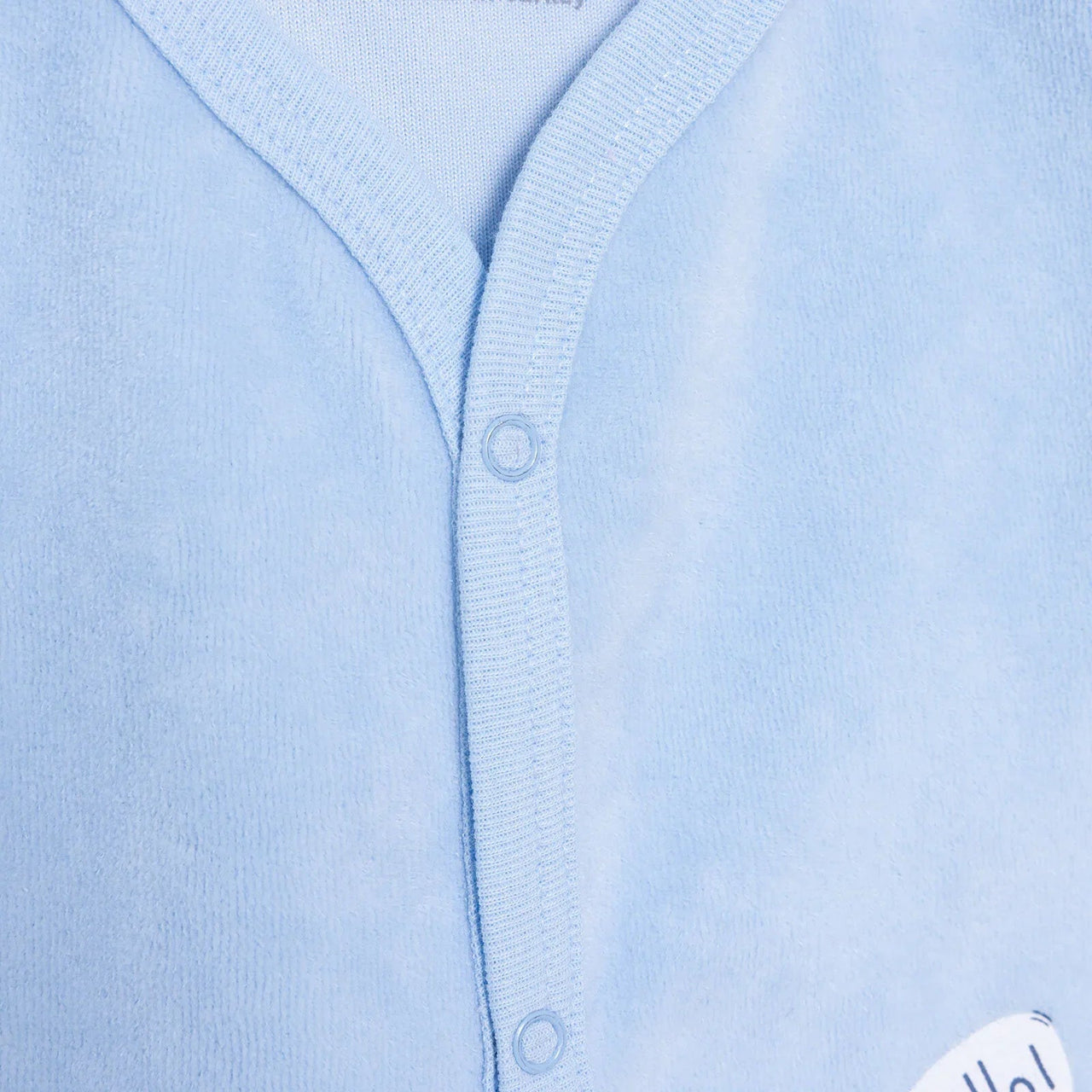 HelloBaby Newborn Vest - Light Blue - Miu Mau Collectibles