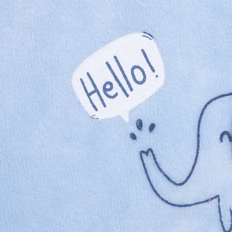 HelloBaby Newborn Vest - Light Blue - Miu Mau Collectibles