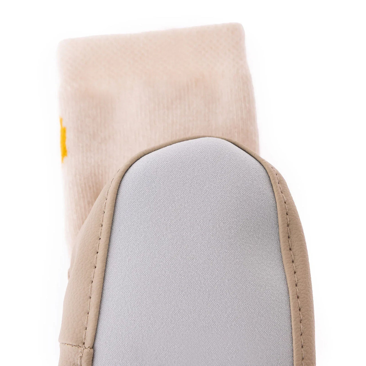 HelloBaby Rattle Socks - Ecru - Miu Mau Collectibles