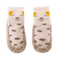 HelloBaby Rattle Socks - Ecru - Miu Mau Collectibles