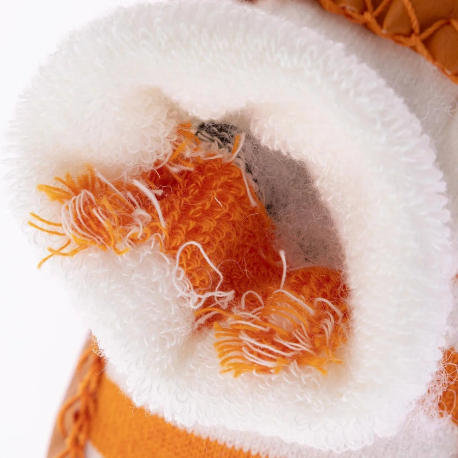 HelloBaby Rattle Socks - Orange - Miu Mau Collectibles