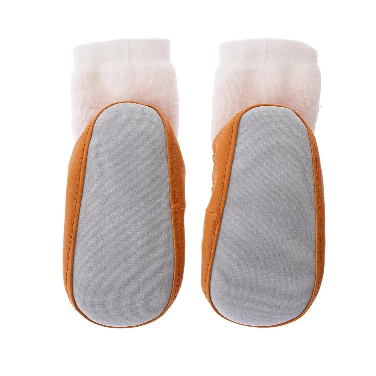 HelloBaby Rattle Socks - Orange - Miu Mau Collectibles