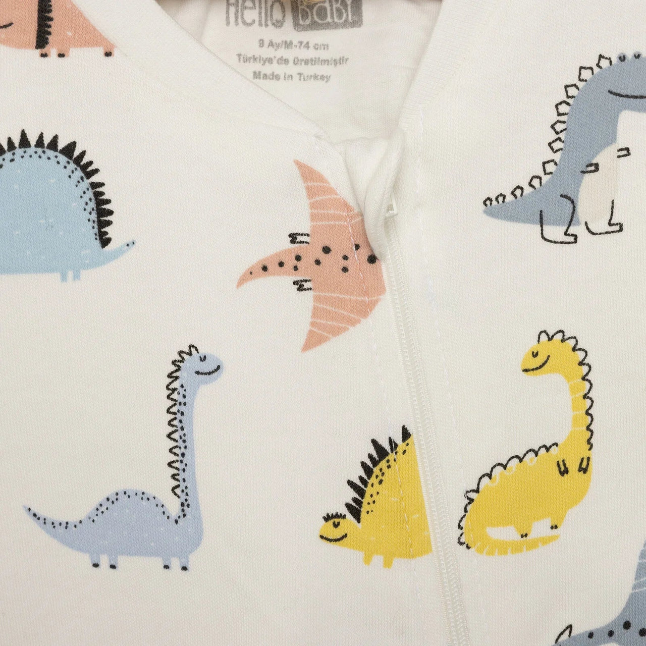 HelloBaby Sleepsuit - Ecru - Miu Mau Collectibles