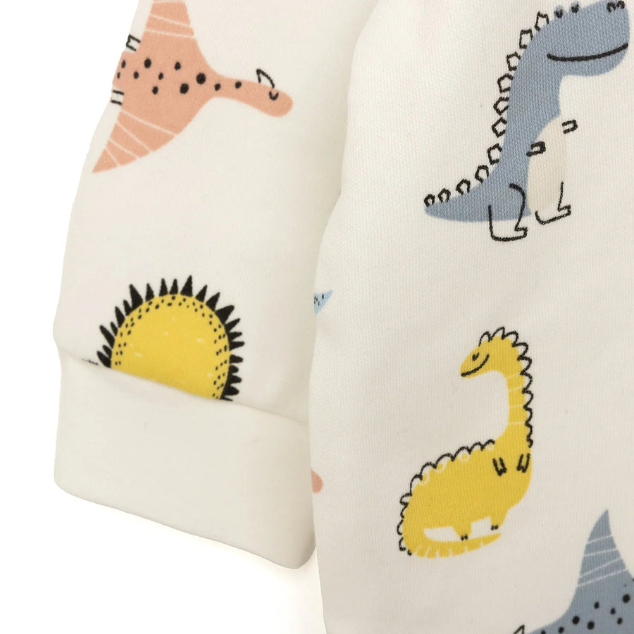 HelloBaby Sleepsuit - Ecru - Miu Mau Collectibles