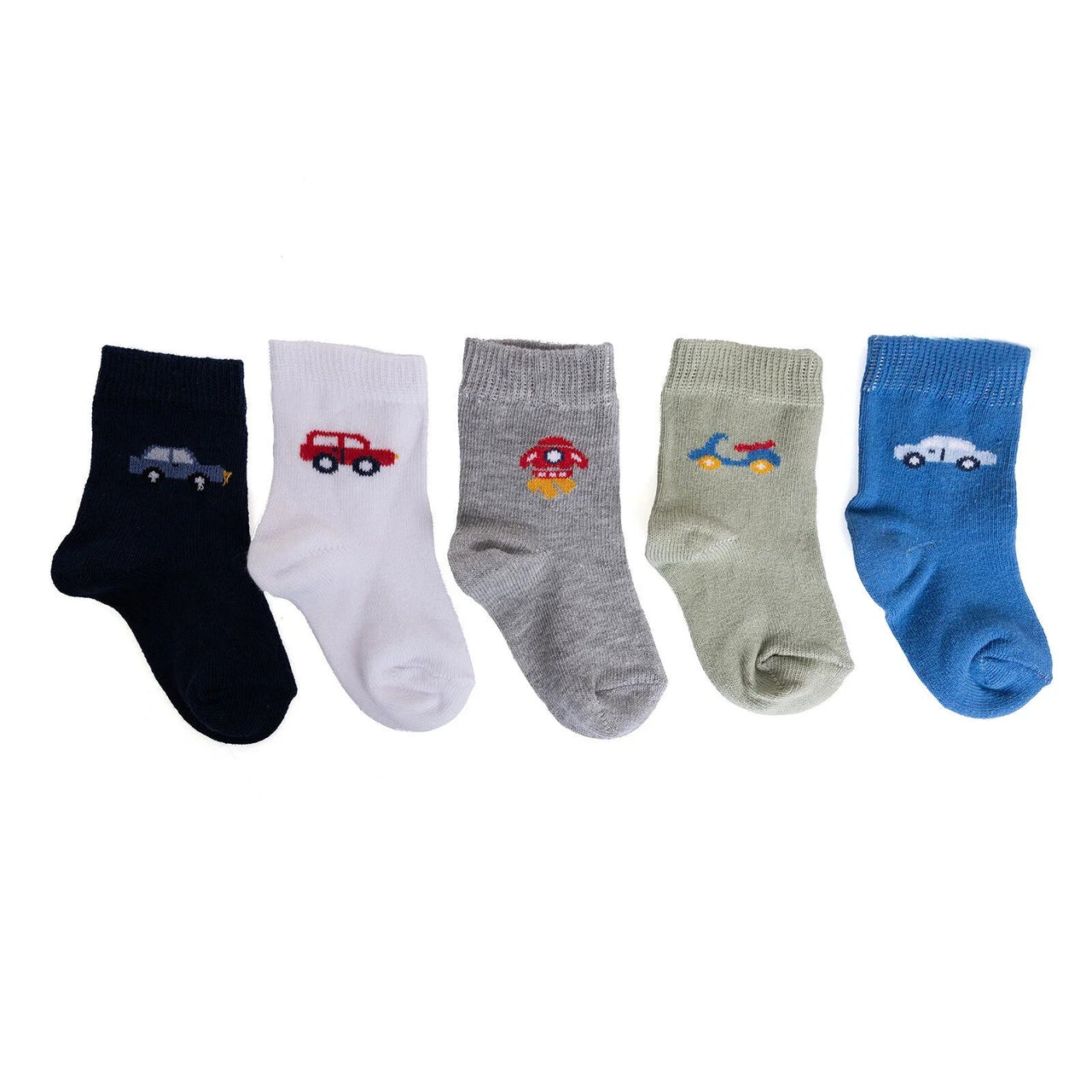 HelloBaby Socks 5 pcs - Blue - Miu Mau Collectibles