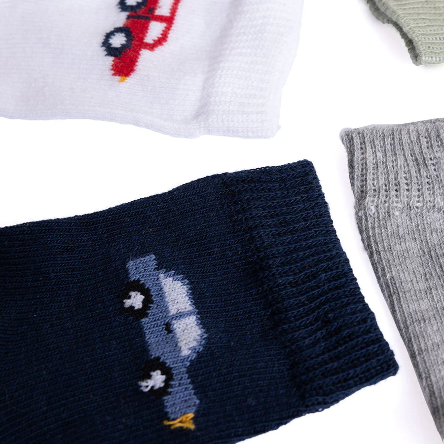 HelloBaby Socks 5 pcs - Blue - Miu Mau Collectibles