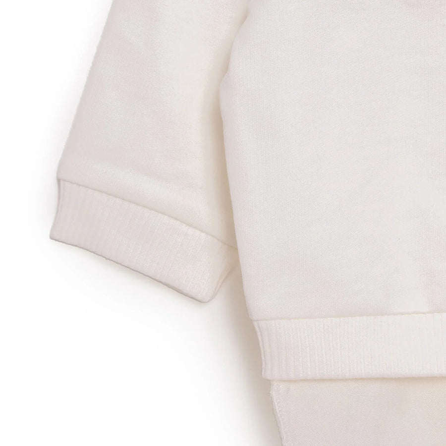 HelloBaby Sweatshirt Footless Bottom - Ecru - Miu Mau Collectibles