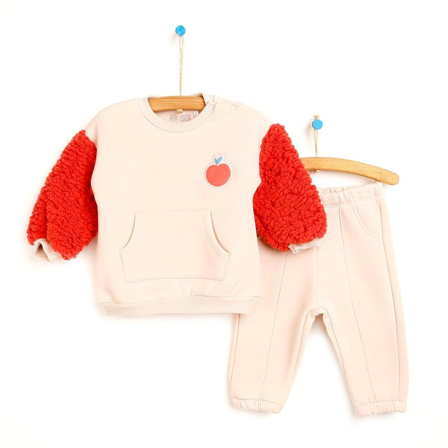 HelloBaby Sweatshirt - Footless Bottom - Pink - Miu Mau Collectibles