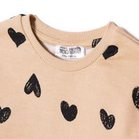 HelloBaby Sweatshirt Leggings - Beige - Miu Mau Collectibles